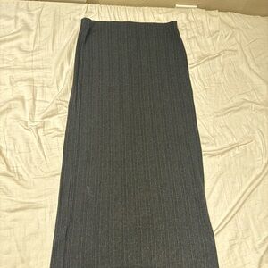 Mango Black Pencil Skirt
